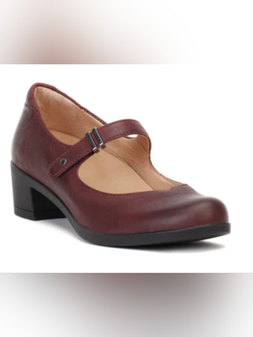 NEW without Tags Dansko Mary Jane Low Heel Pumps in Wine